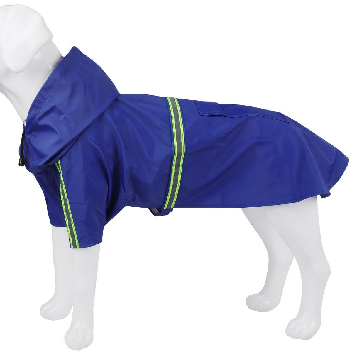 Outdoor Reflective Dog Raincoat for Large Dogs_CWMM12405