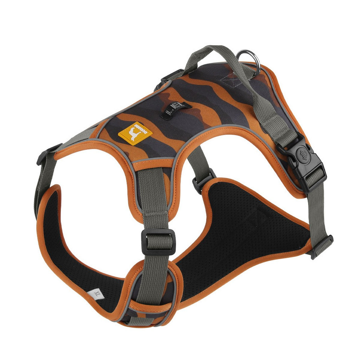 Digital Print Dog Harness with Leash, No Pull_CWMM12485