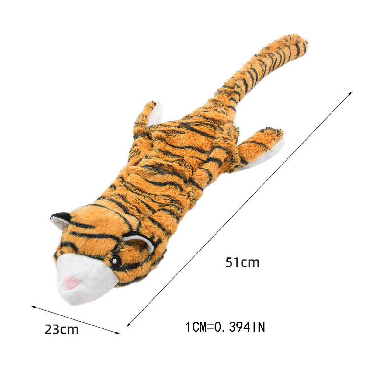 Squeaky Plush Skunk Toy for Dogs & Cats_CWMM13297
