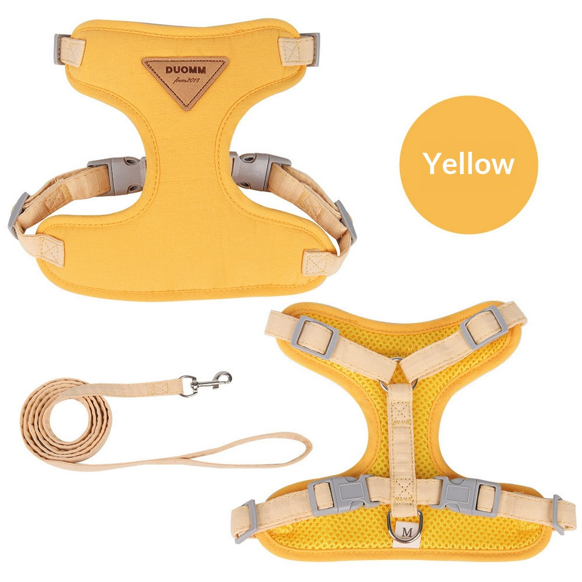 Small Dog Harness with Leash, Secure Fit_CWMM12567