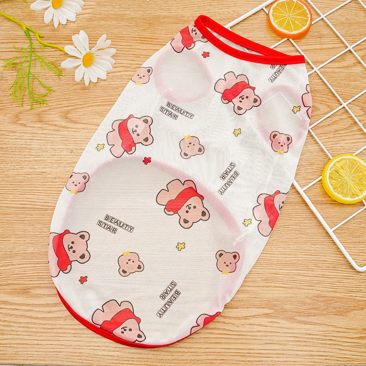 Cooling Mesh Pet Shirt for Large Dogs & Cats_CWMM11081