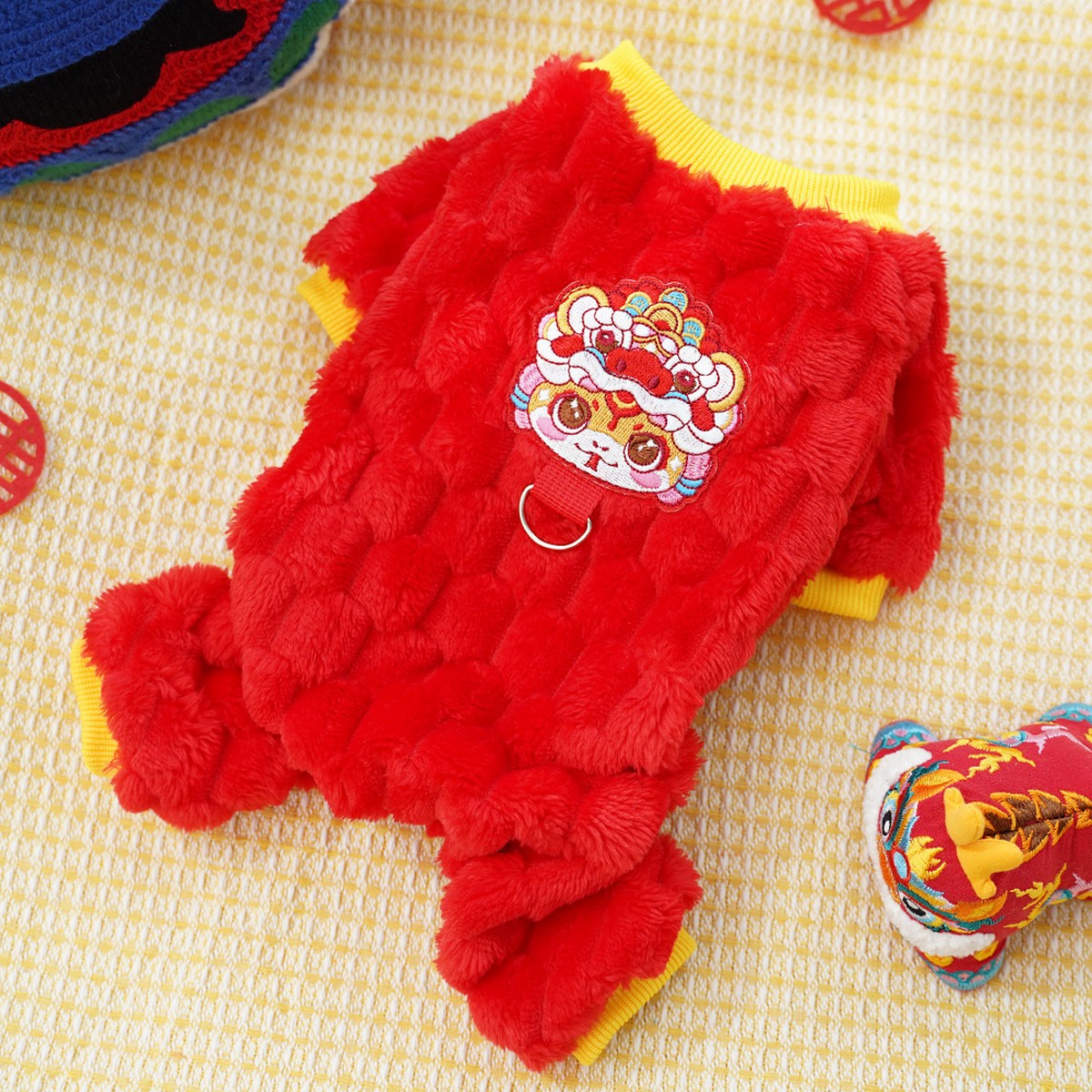 Thick 4-Leg Dog & Cat Clothes_CWMM11076