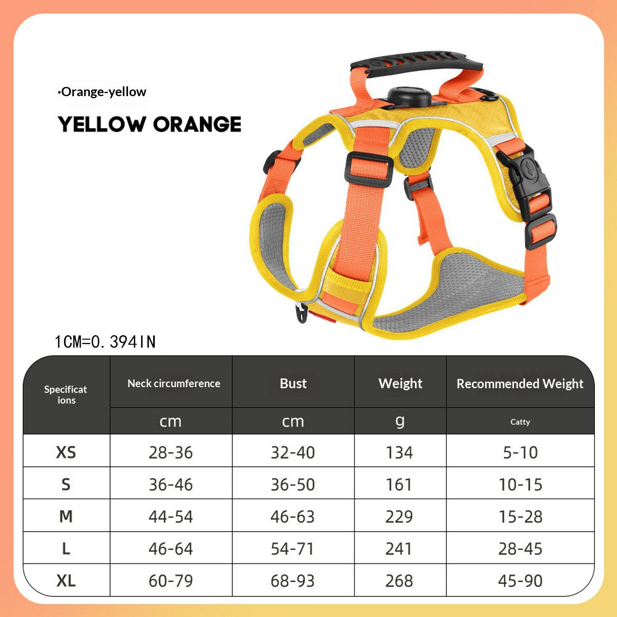 Dog Harness and Leash Set with Tracker Holder_CWMM12486