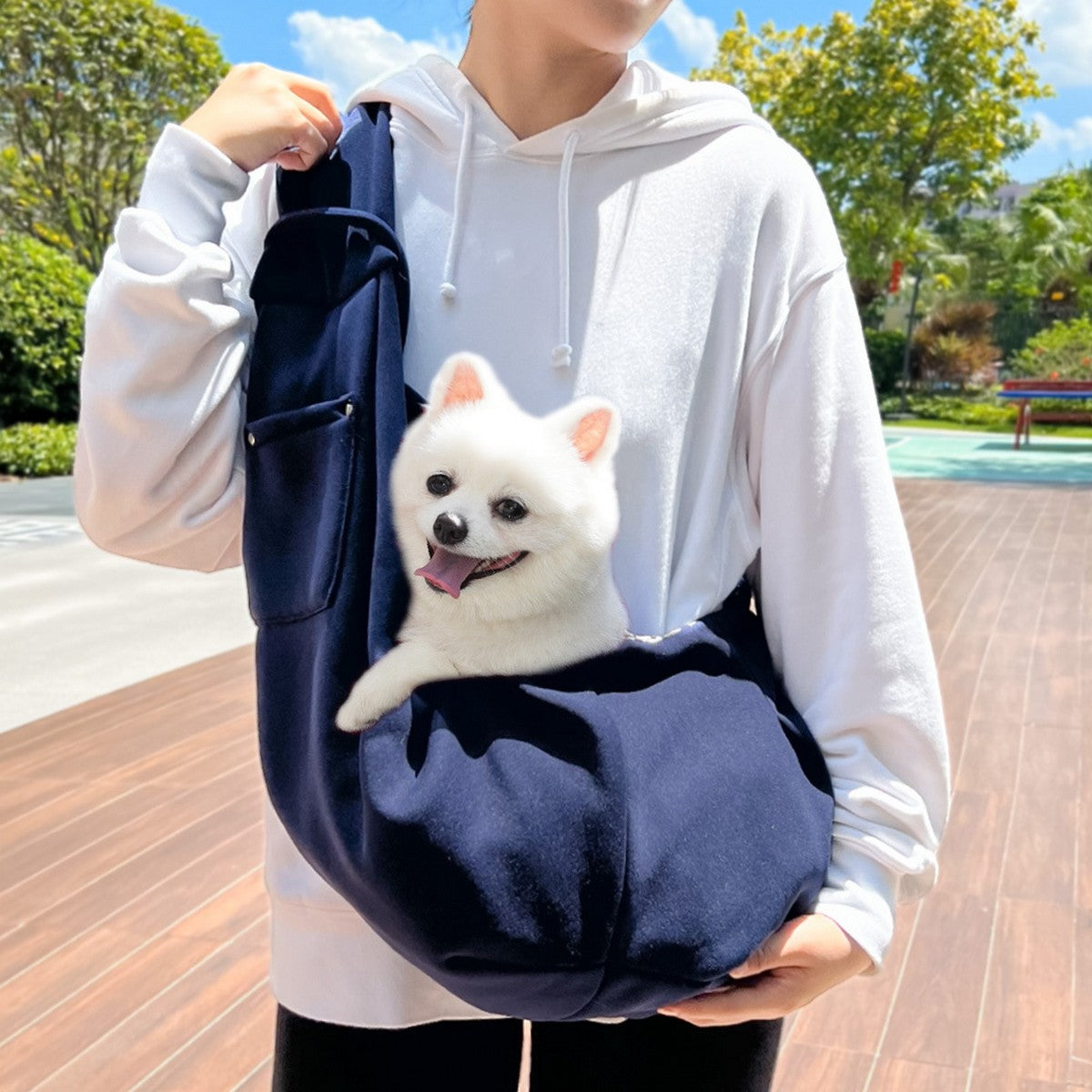 Pet Shoulder Bag for Cats & Small Dogs_CWMM11178