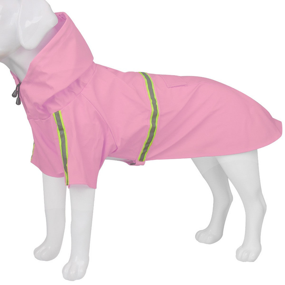 Outdoor Reflective Dog Raincoat for Large Dogs_CWMM12405