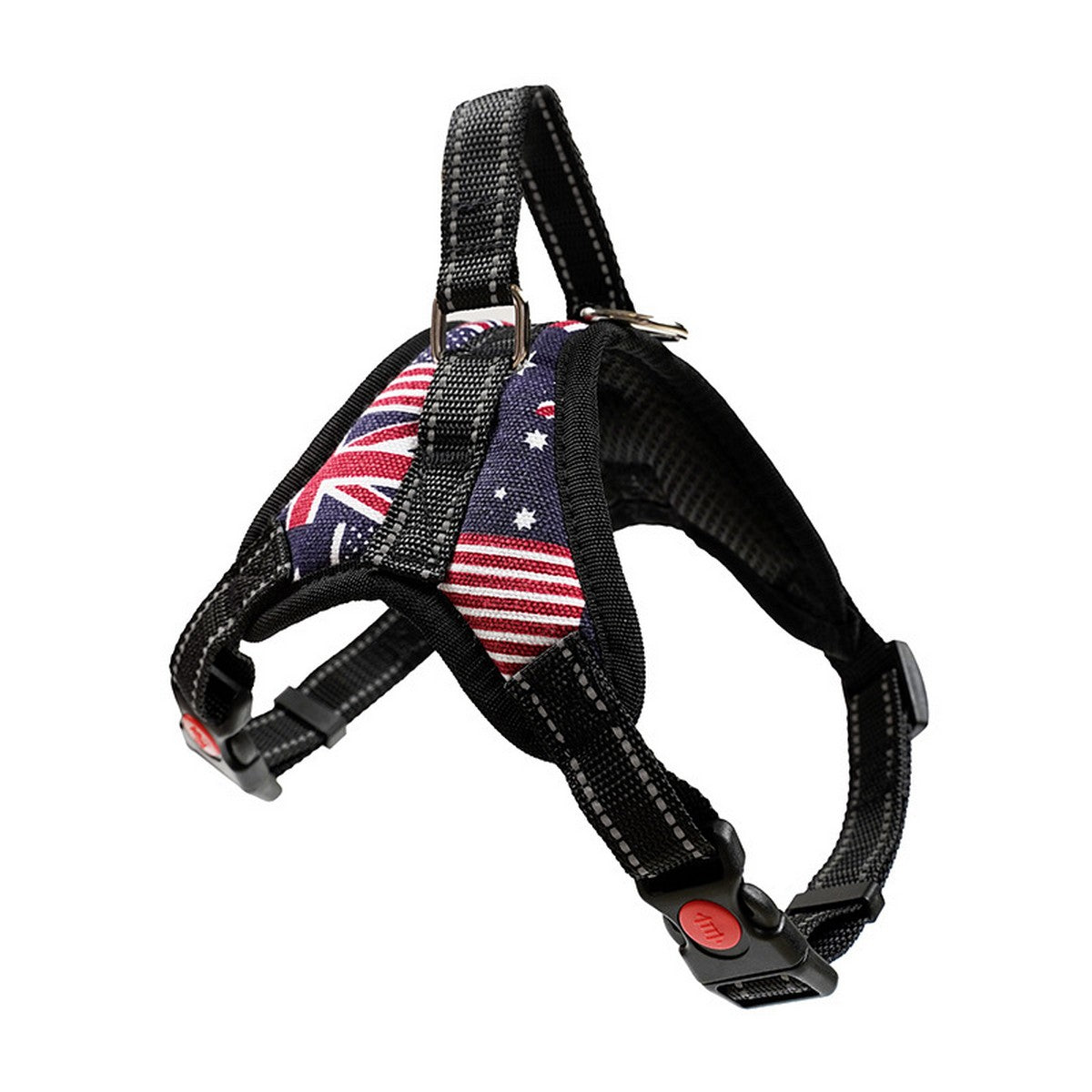 Large Dog Harness No-Pull Reflective Vest for Walking_CWMM11128