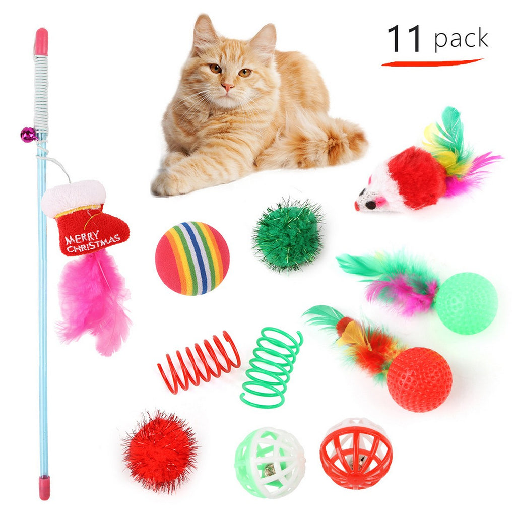 Christmas Knit Pet Scarf – Teddy & Cat Dog_CWMM11427