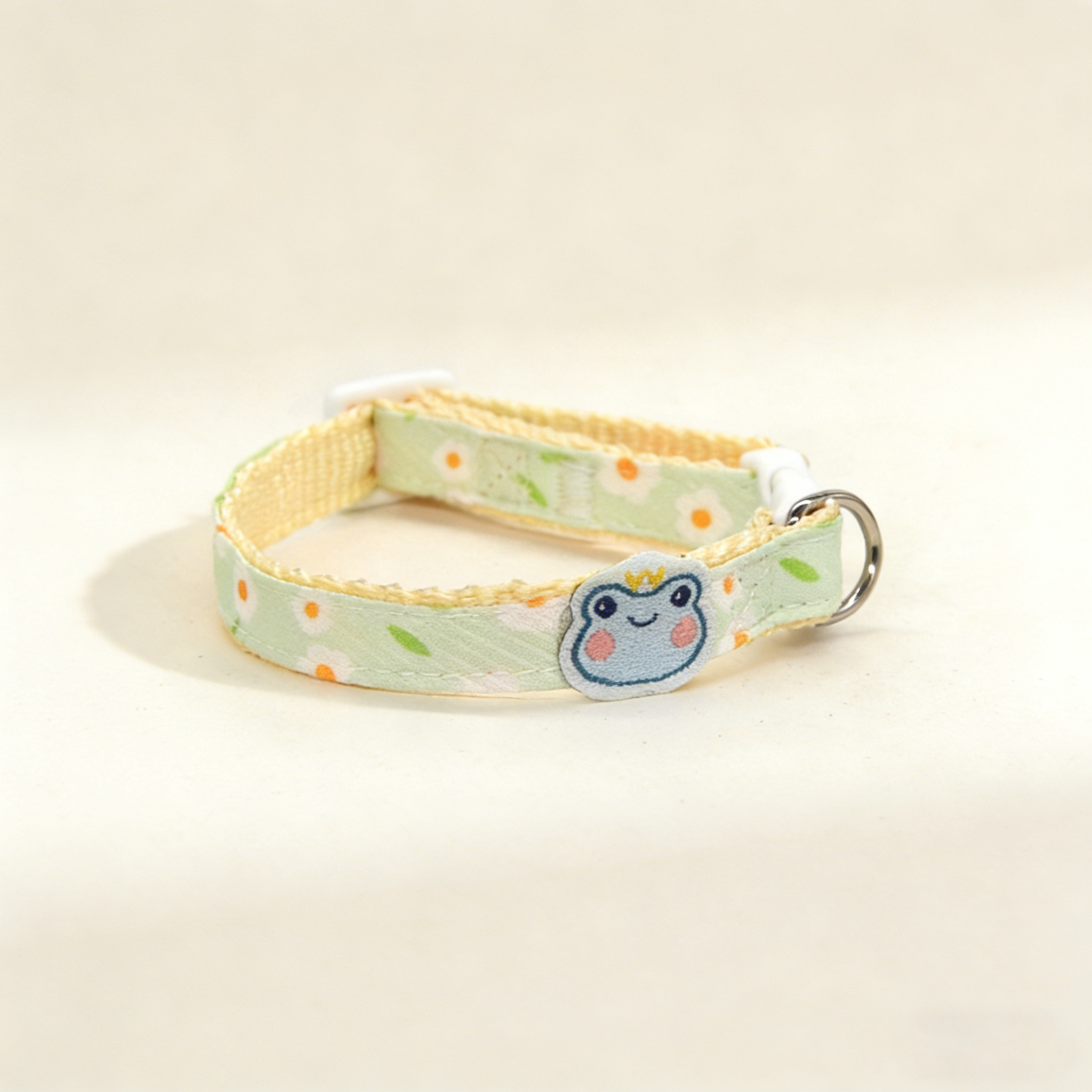 Cute Pet Collar Cartoon Flower Standard Buckle_CWXQ4-03MXQ