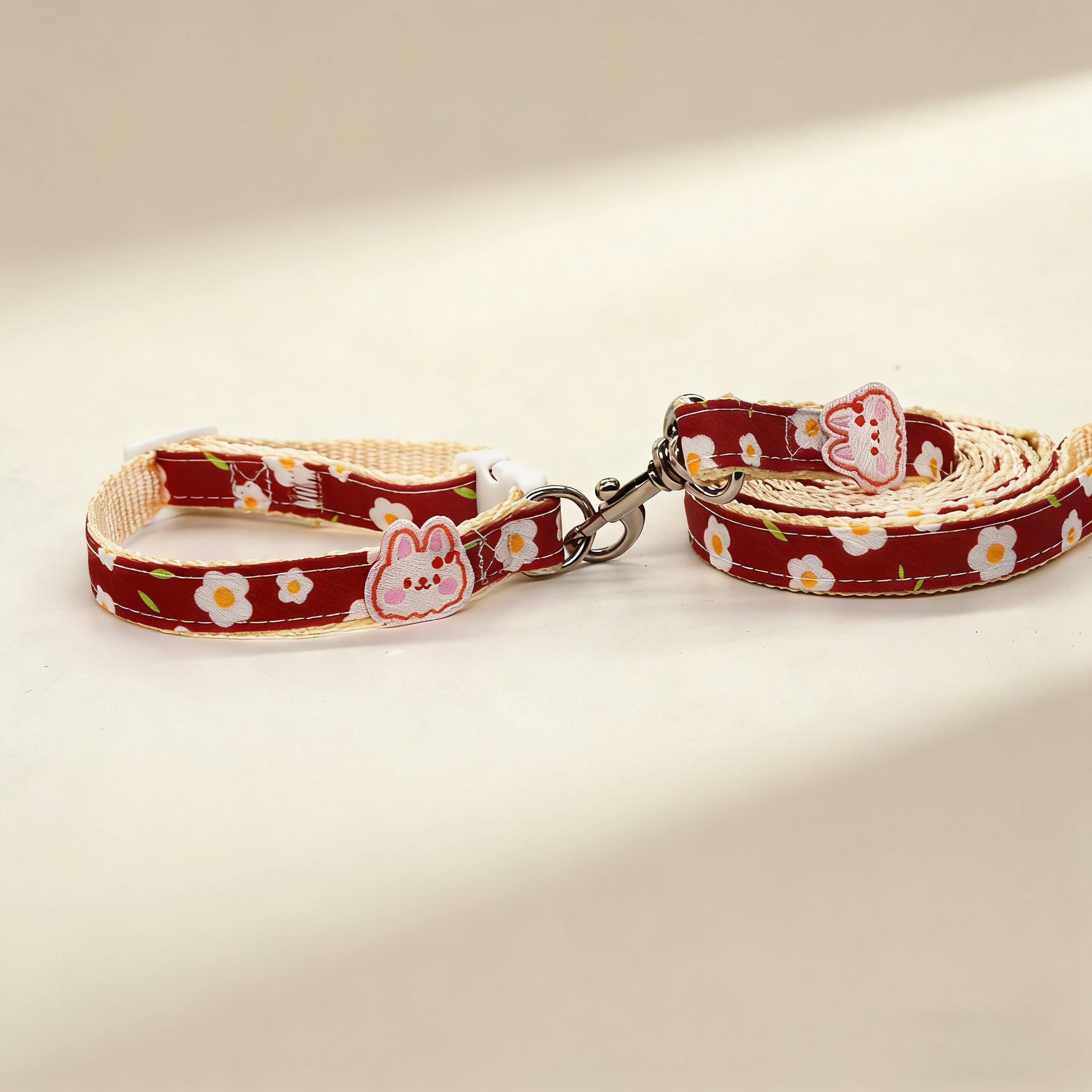 Cute Pet Collar Cartoon Flower Standard Buckle_CWXQ4-03MXQ