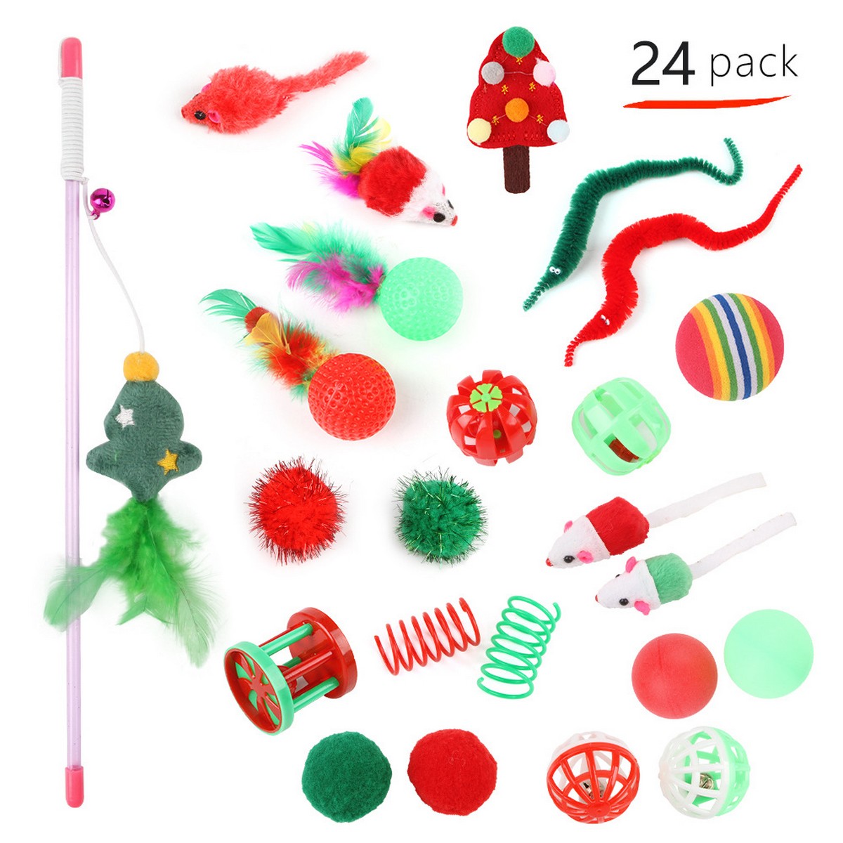 Xmas Pet S-Tunnel Play Set – Interactive Fun_CWMM11425