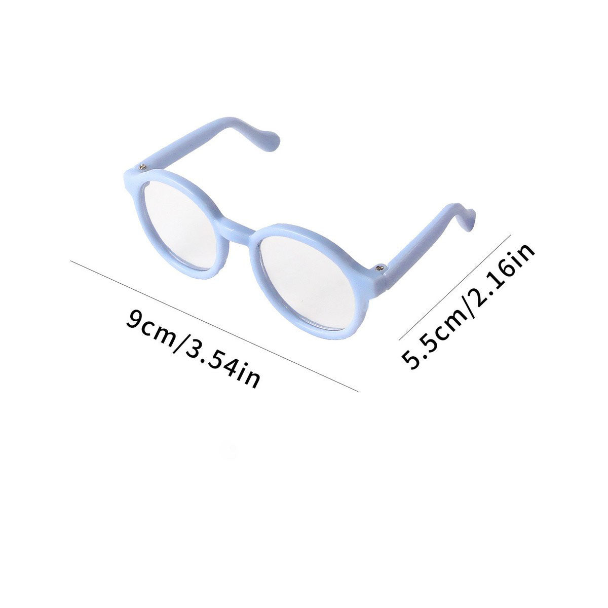 Pet Fashion Glasses – Cute Round Sunglasses_CWMM11308