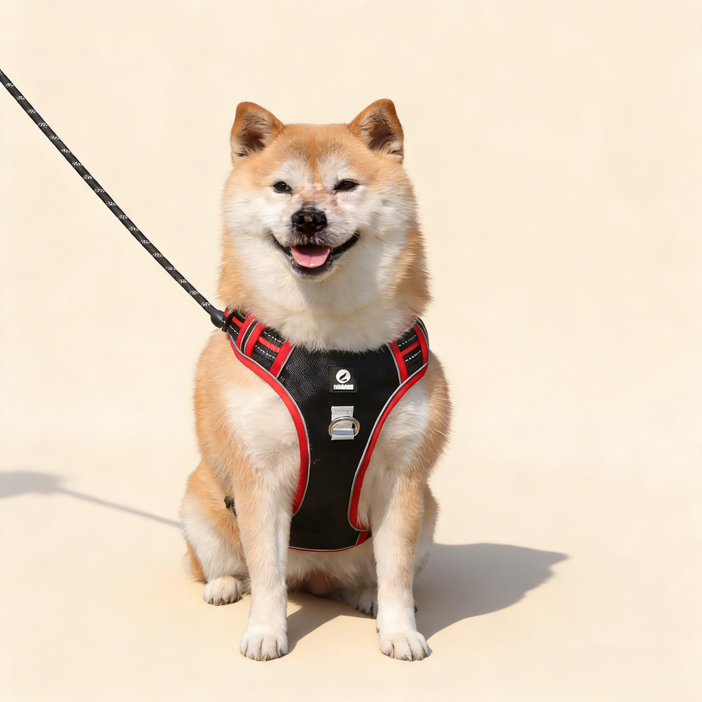 Wear Resistant Reflective Dog Vest Harness_CWMM12511