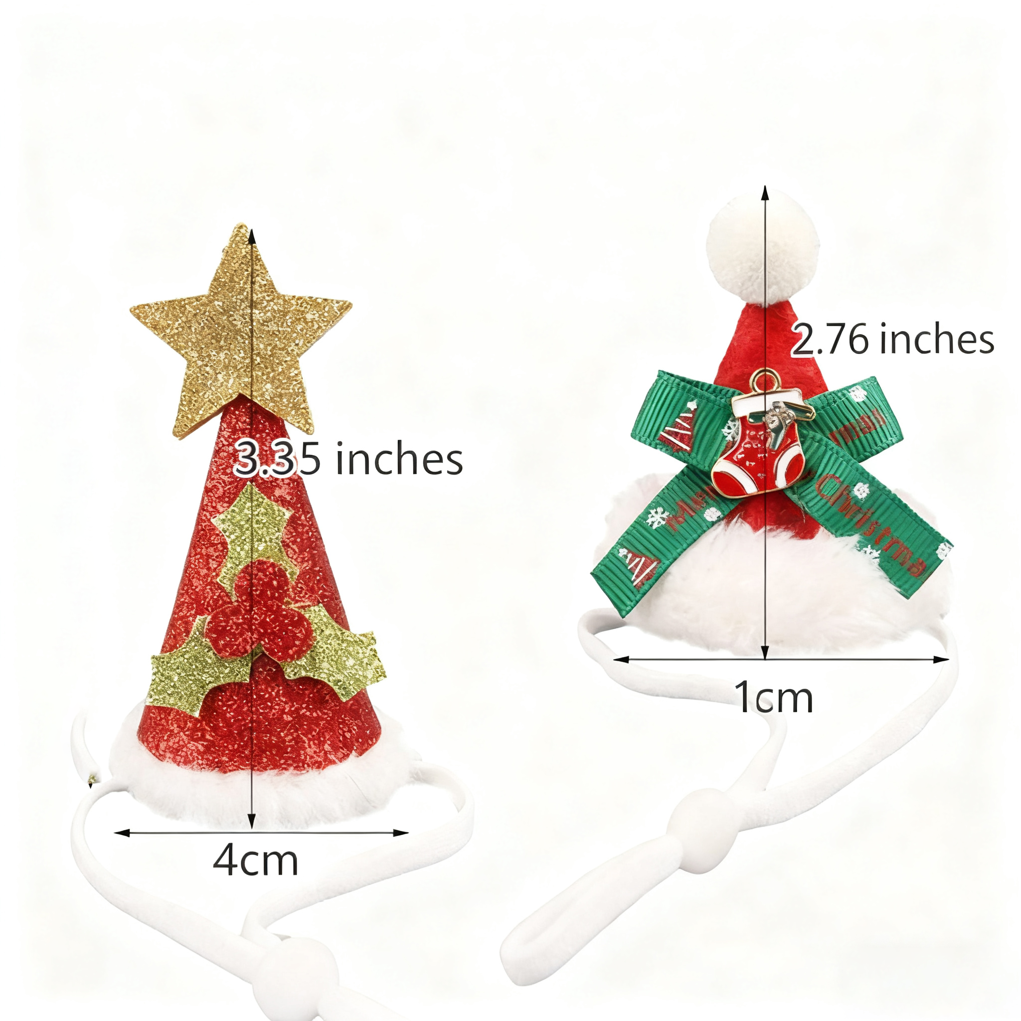 Colorful Christmas Hat for Cats & Dogs_CWMM11403