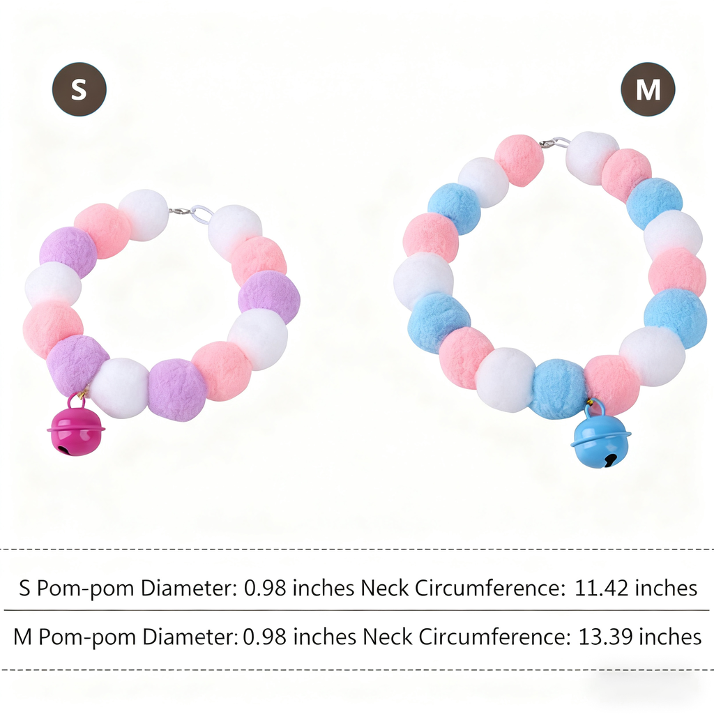 Pet Christmas Necklace – Cute Dog Cat Collar_CWMM11331