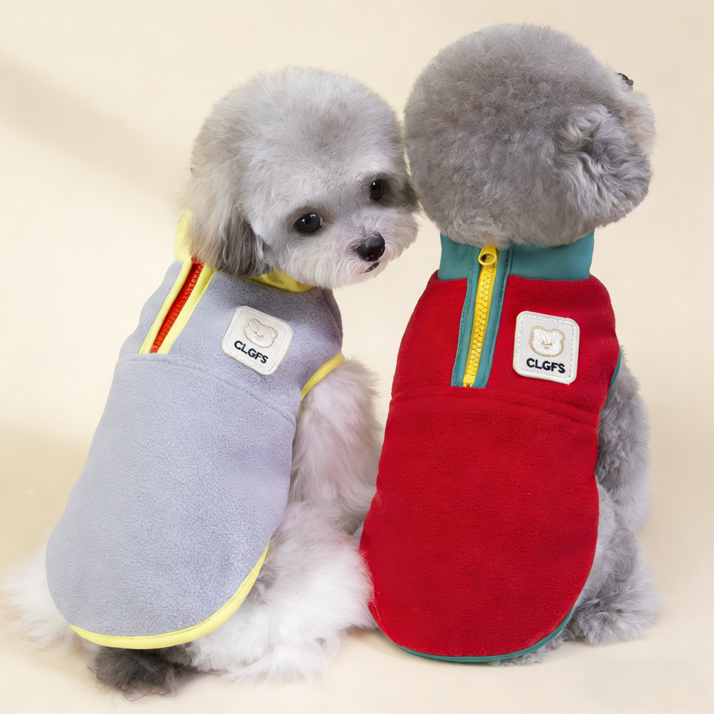 Cool Fleece Dog Vest for Small Dogs_CWMM12205