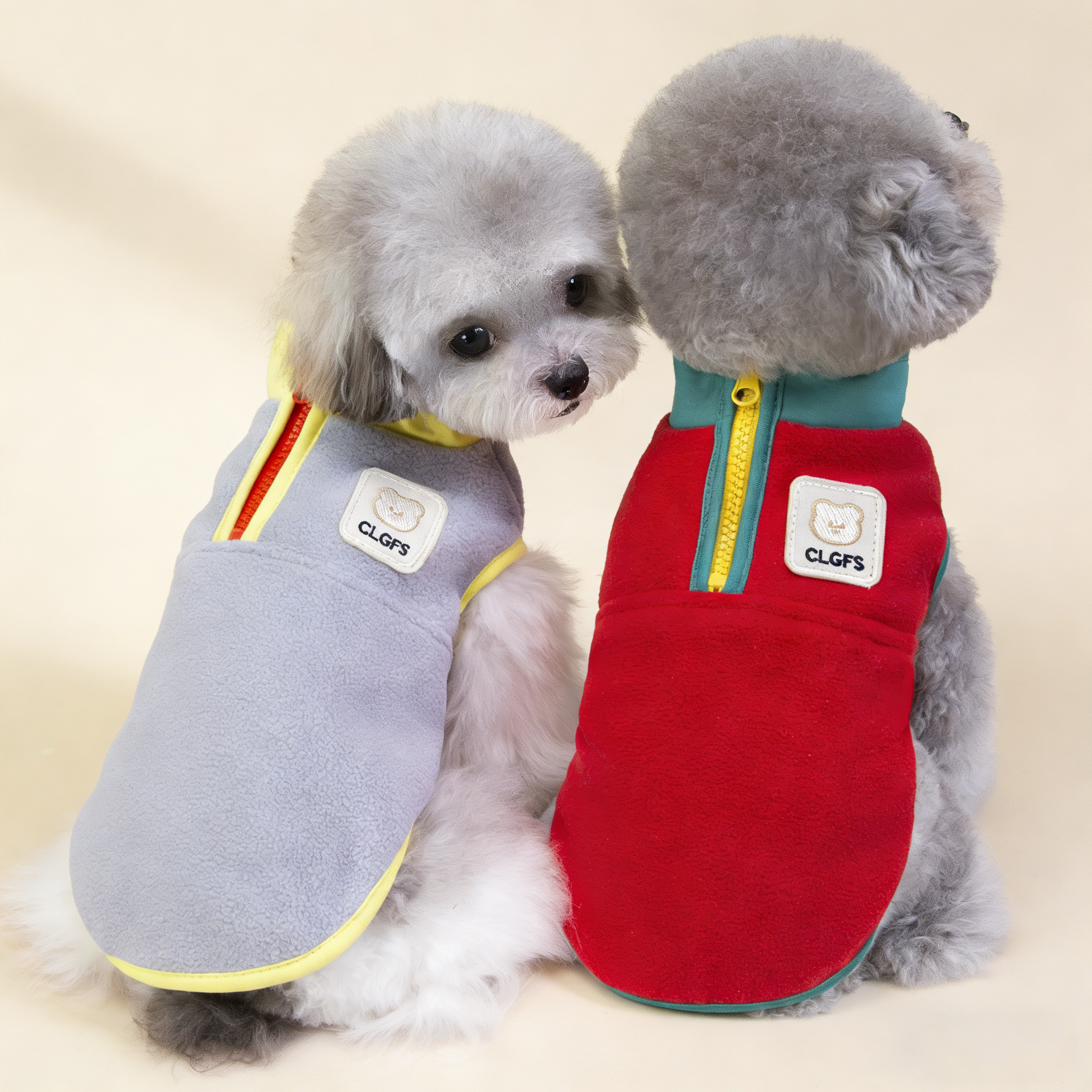 Cool Fleece Dog Vest for Small Dogs_CWMM12205