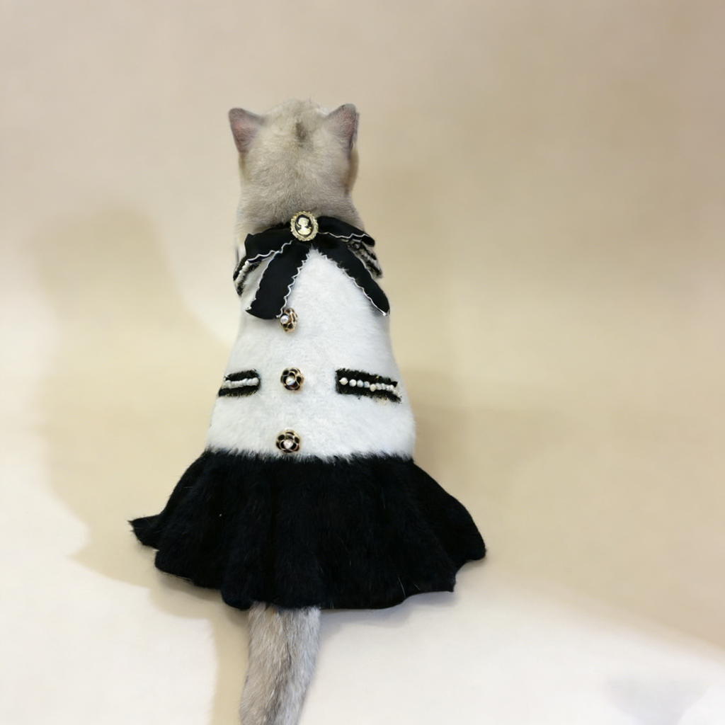 Winter Knit Pet Dress for Dogs and Cats_CWMM12280