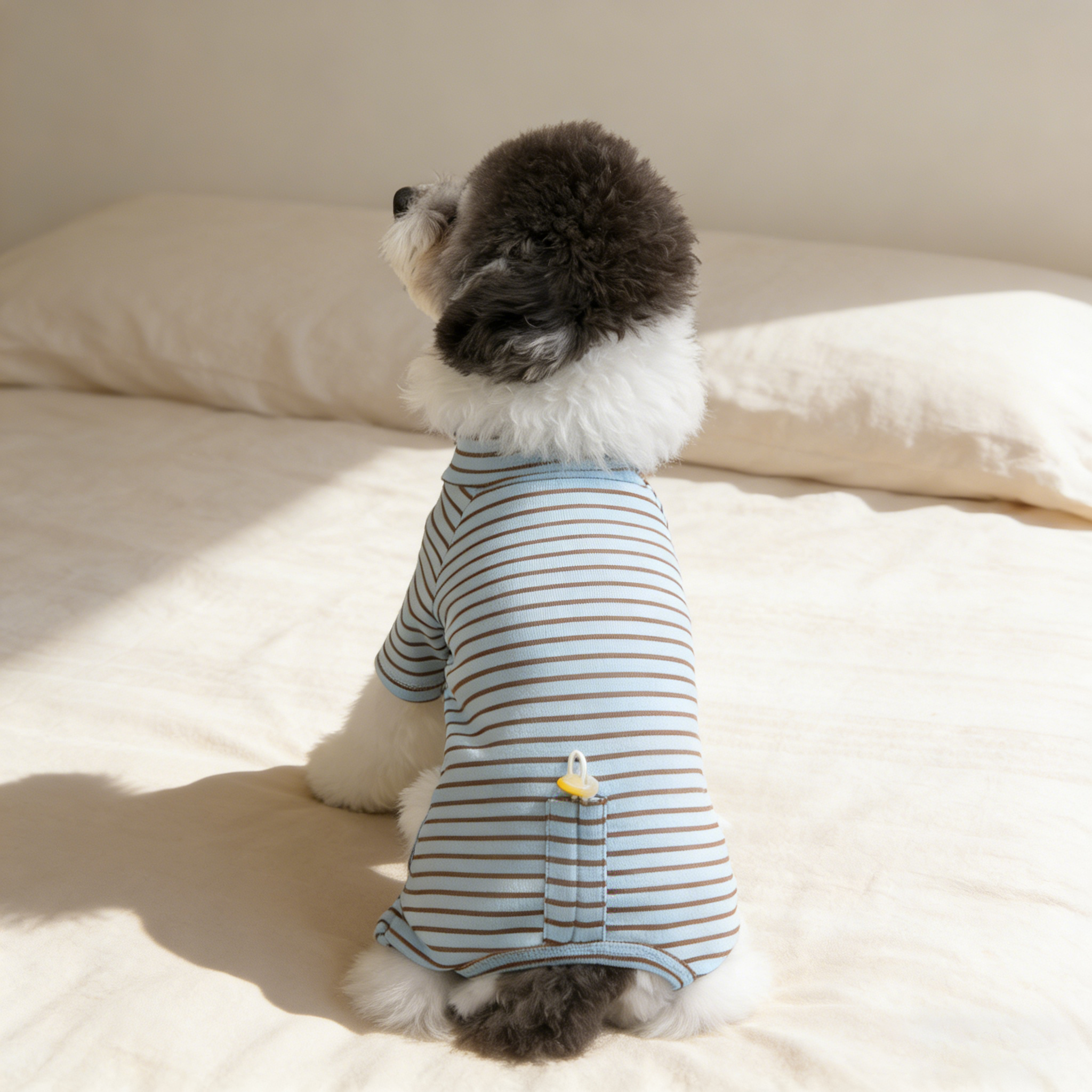 Comfortable Dog Fleece Jumpsuit for Winter_CWMM12197