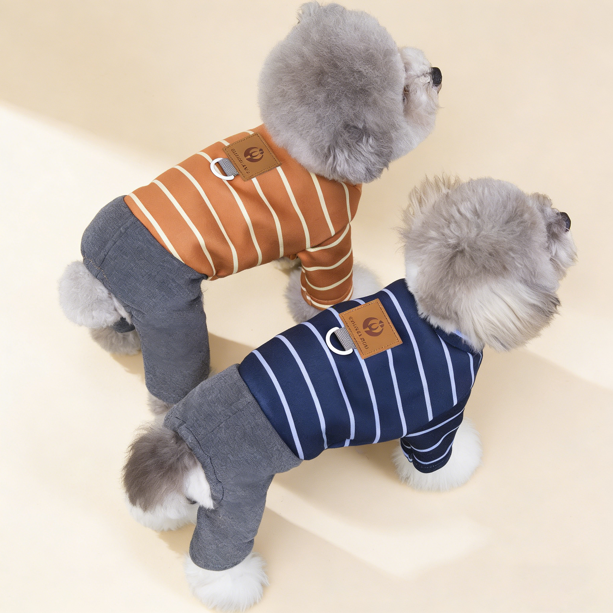 Pet Winter Fleece Pants for Small Dogs_CWMM12225