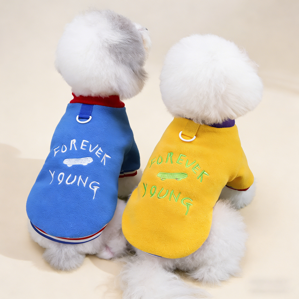 Warm Fleece Dog Hoodie for Small Dogs_CWMM12198