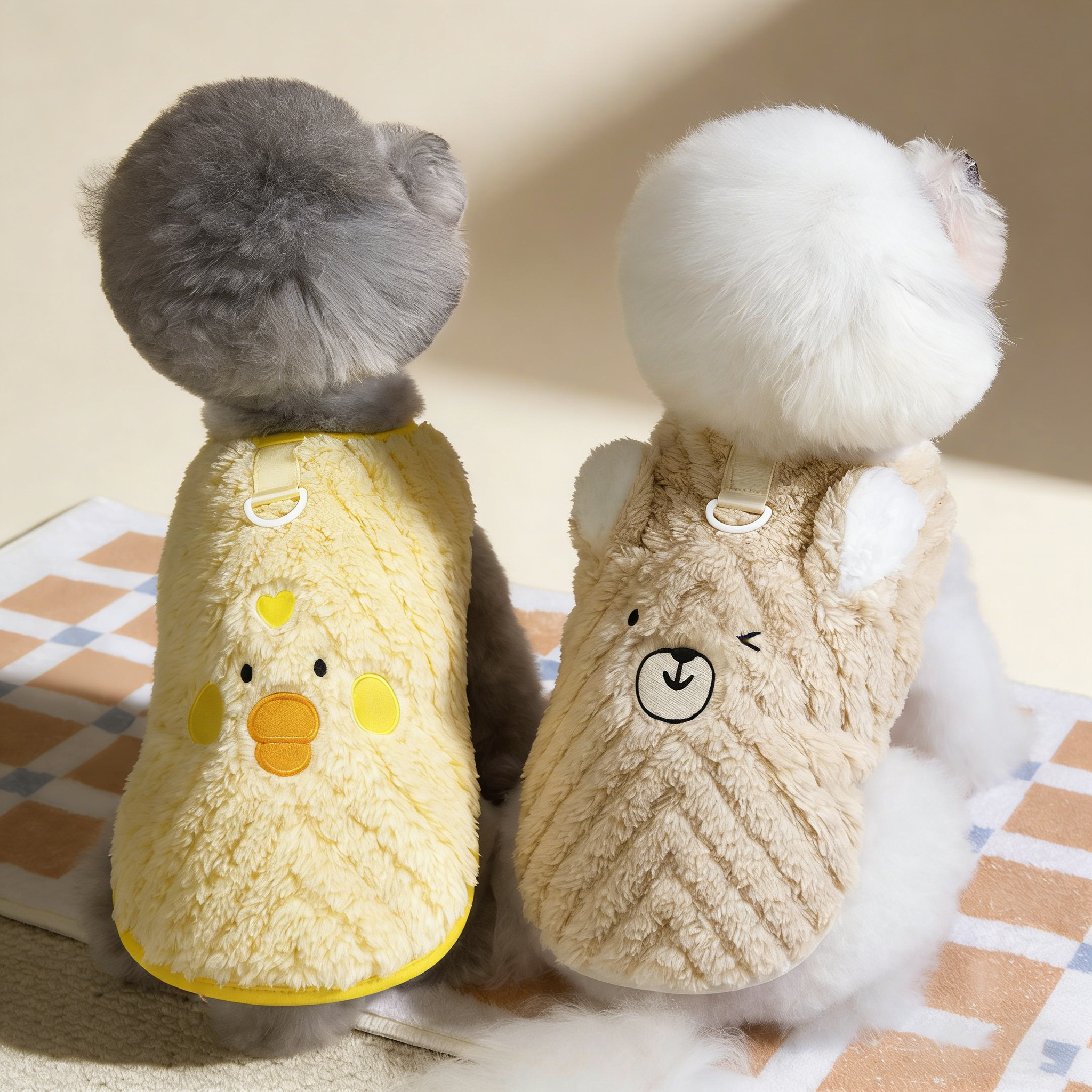 Pet Winter Fleece Vest for Small Dogs_CWMM12203