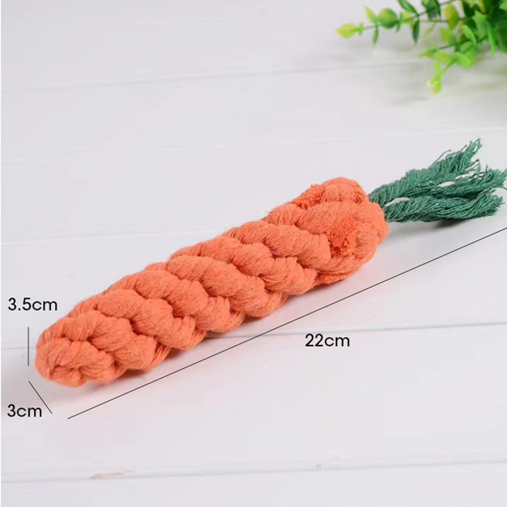 Handmade Cotton Rope Dog Toy – Heart Design_CWMM8027