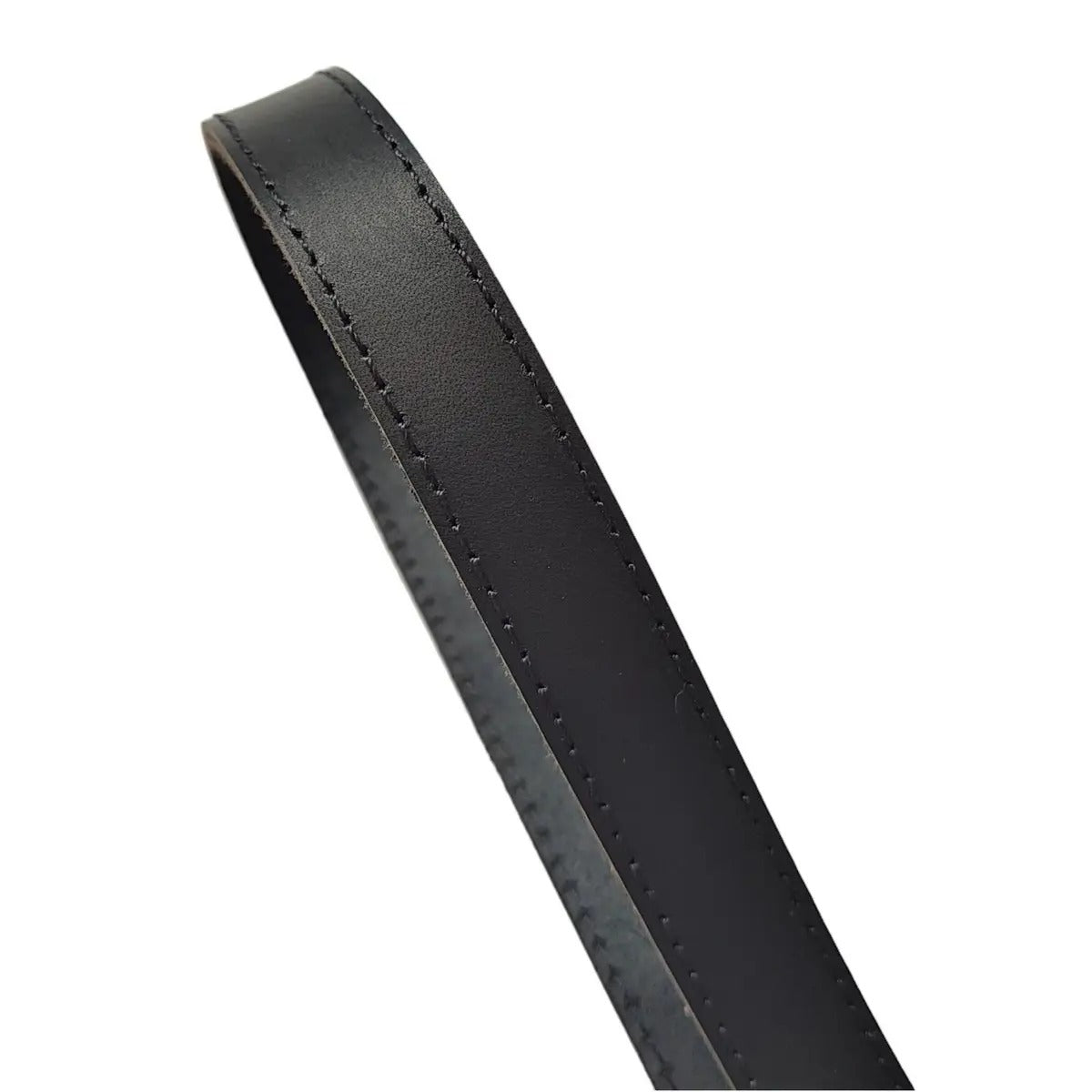 Full Grain Leather Dog Leash with Brass Hook_CWMM7724