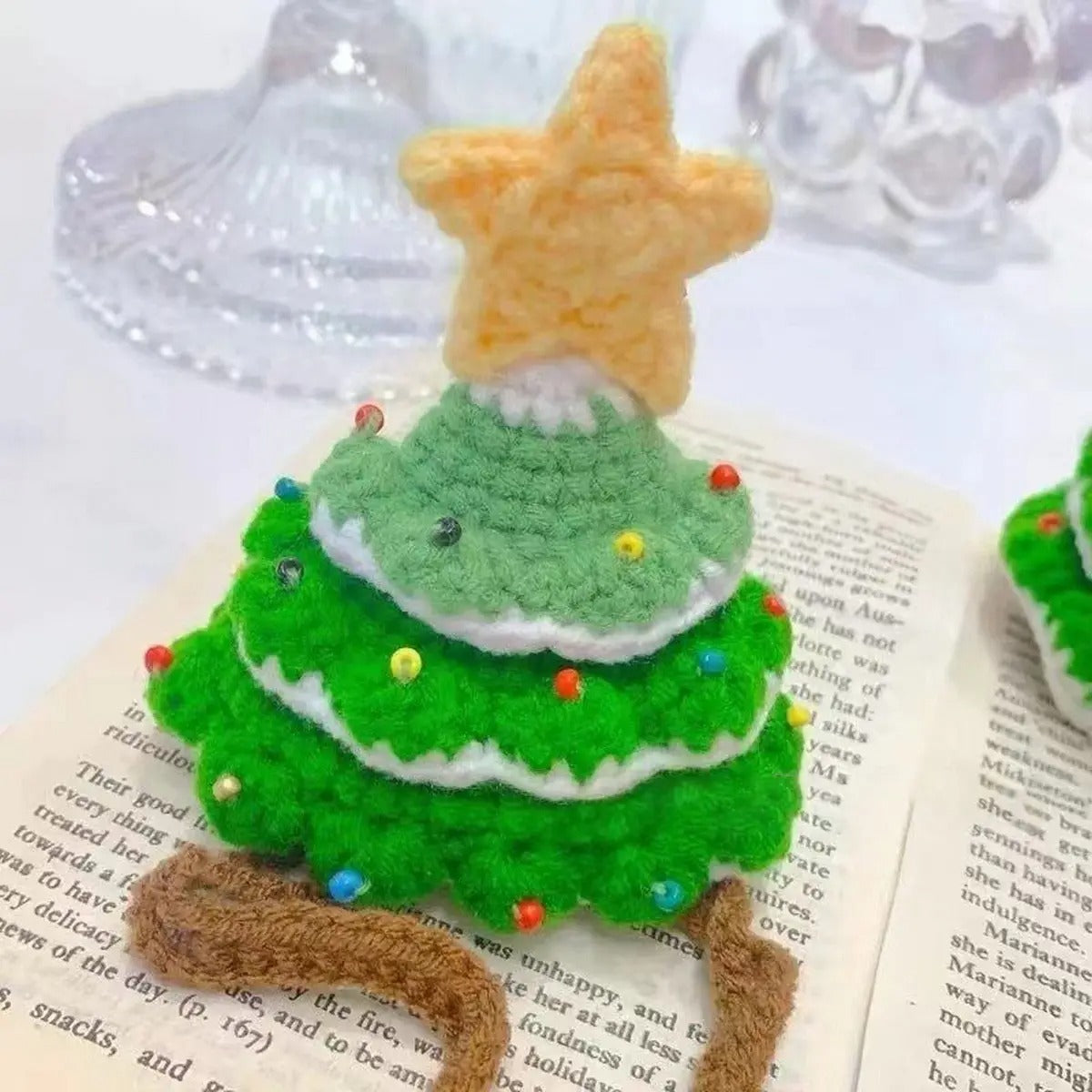 Handmade Christmas Knit Hat for Cats & Dogs_CWAH3708