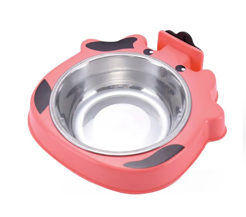 Hanging Pet Bowl, Fixed Dog Cage Bowl_CWMM5188