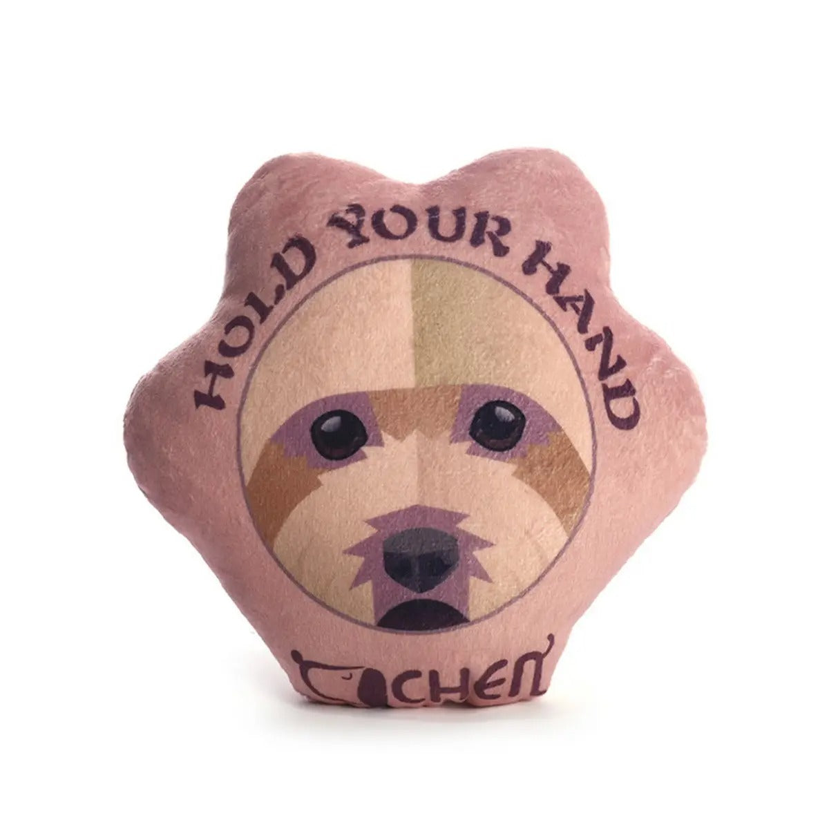 Paw print plush toys, pet toy safe material_CWMM5494