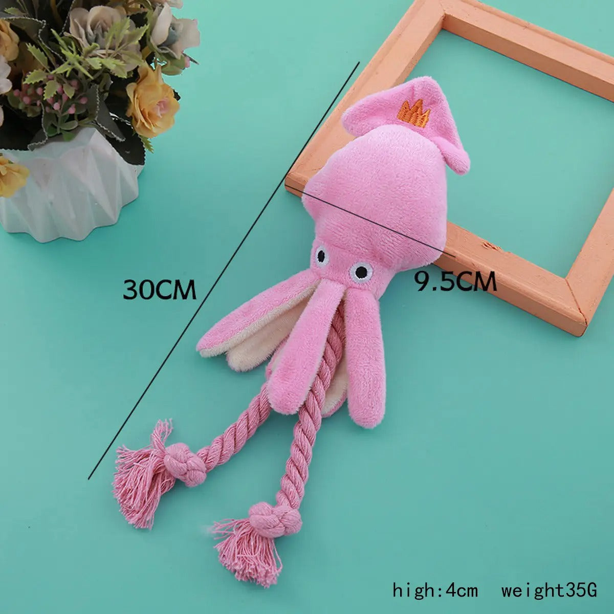 Octopus Rope Pet Toy Dental Pet Play for Dogs_CWMM5353