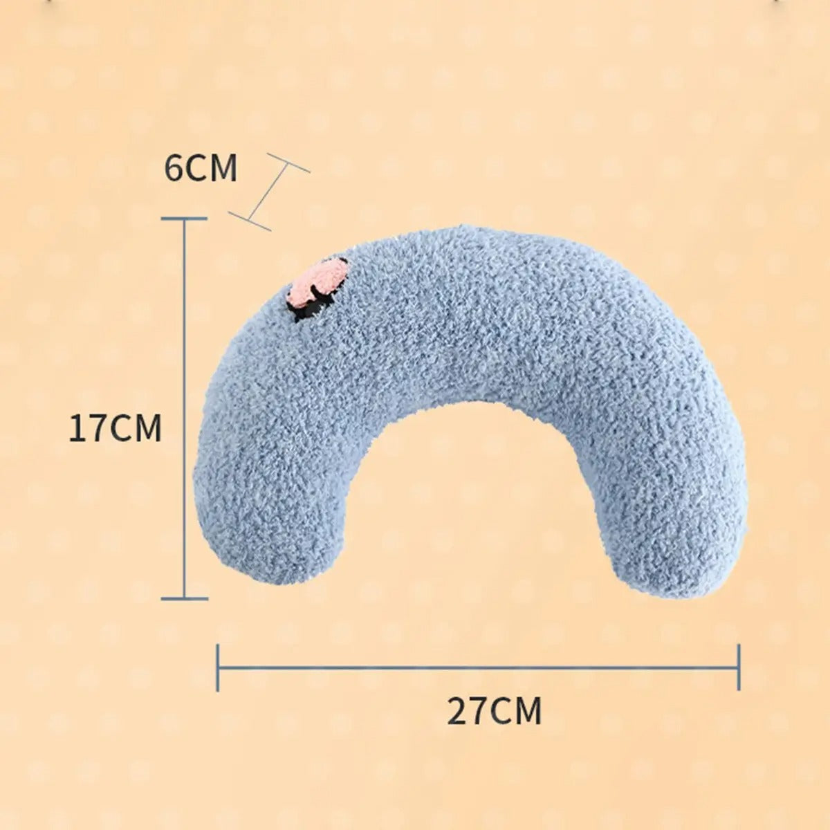 Moon Pillow for Pets Neck Support Cushion_CWMM6246