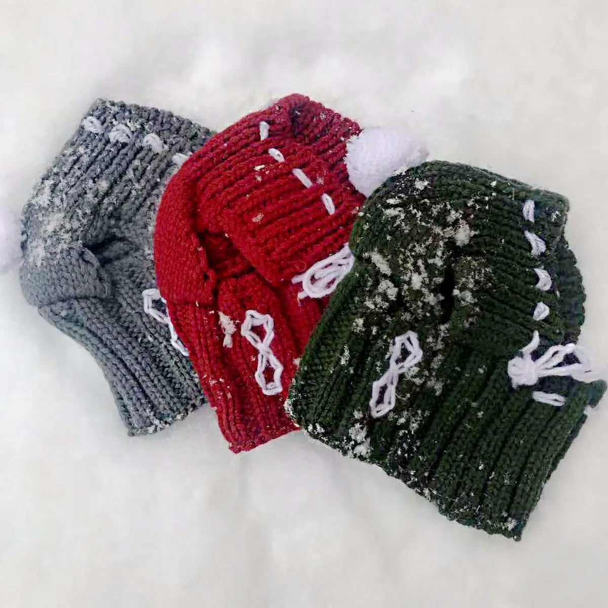 Knitted Dog Hat – Warm & Cute for French Bulldogs_CWMM6107