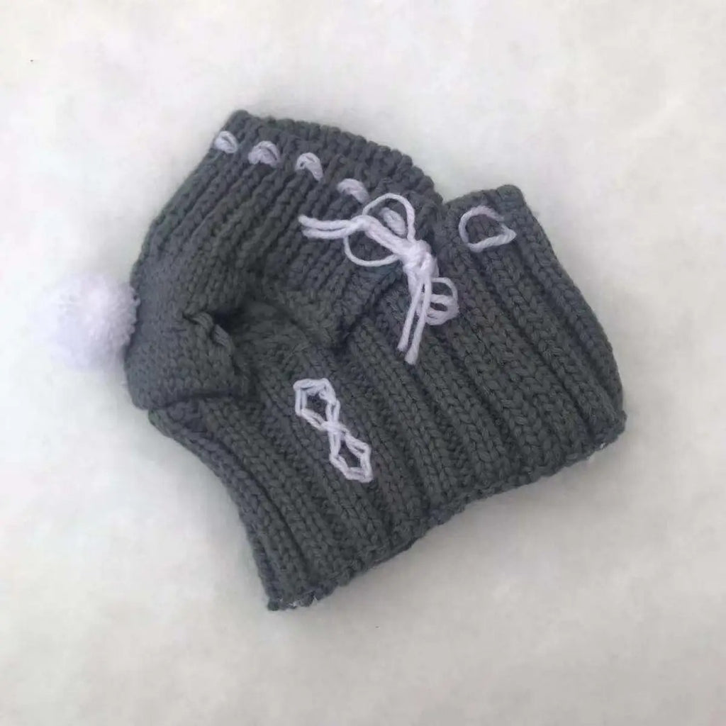 Knitted Dog Hat – Warm & Cute for French Bulldogs_CWMM6107