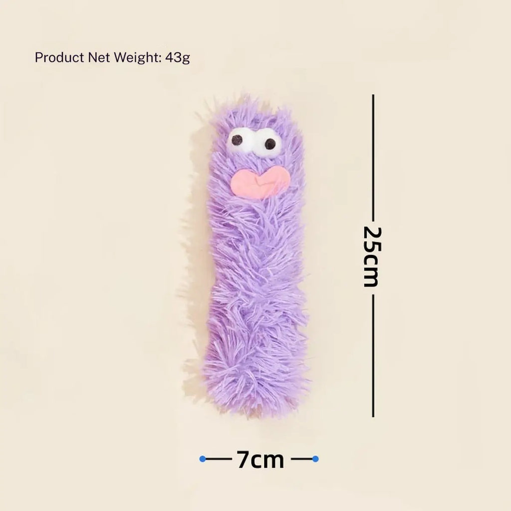 Funny Catnip Plush Toy – Self-Play Pillow Toy_CWMM6808