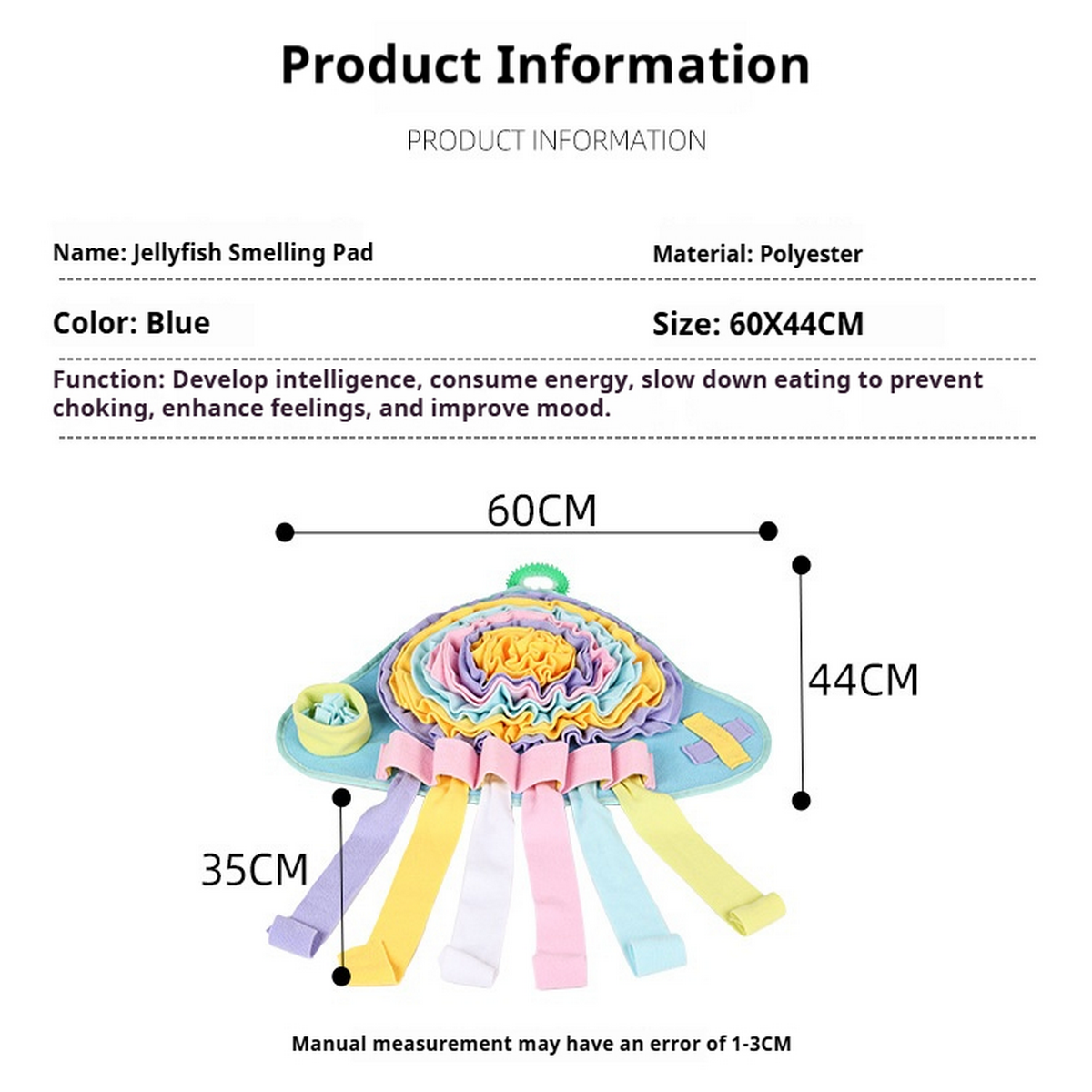 Jellyfish sniffing pad for pet dogs_CWMM6731