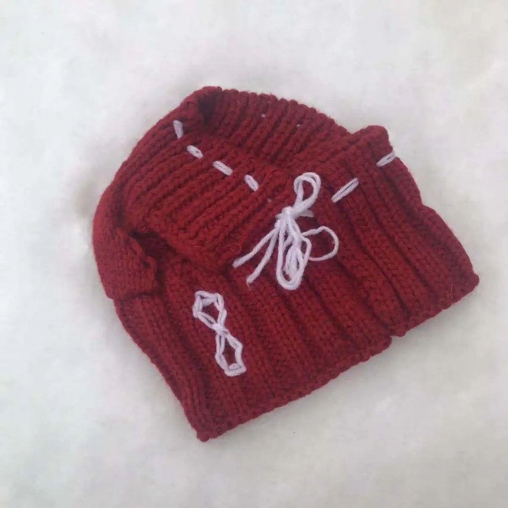 Knitted Dog Hat – Warm & Cute for French Bulldogs_CWMM6107