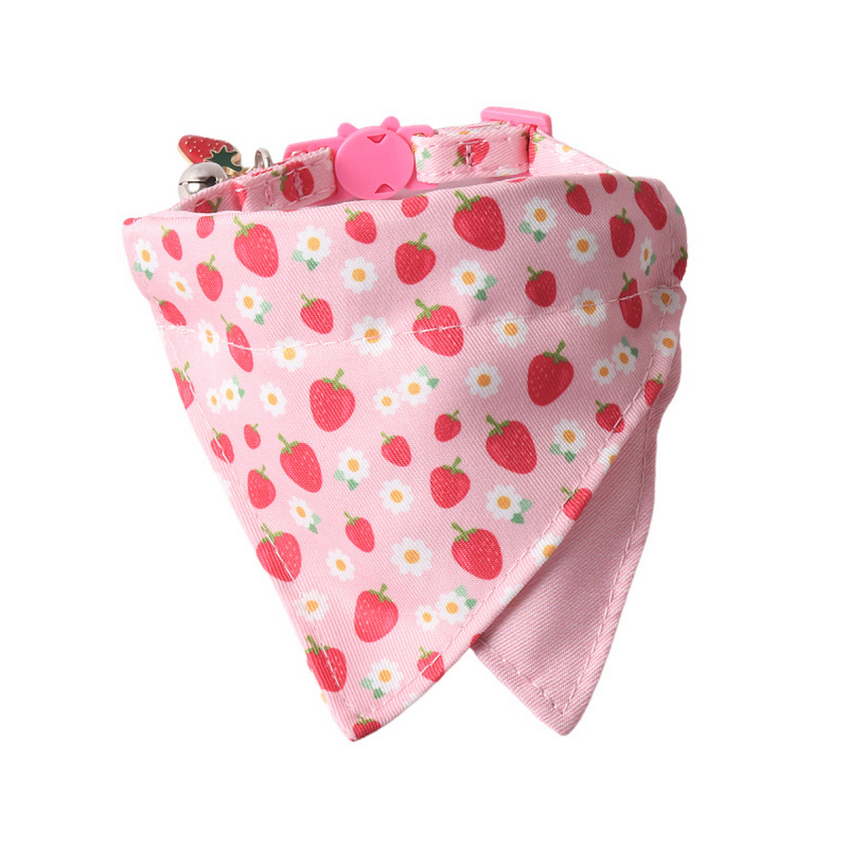 High Value Double Layer Cat Collar with Fruit_CWMM7621