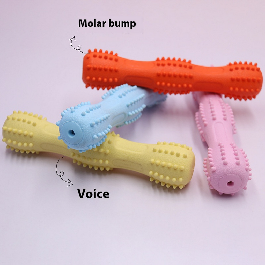 New TPR Squeaky Stick - Dog Chew & Training Toy_CWMM7196