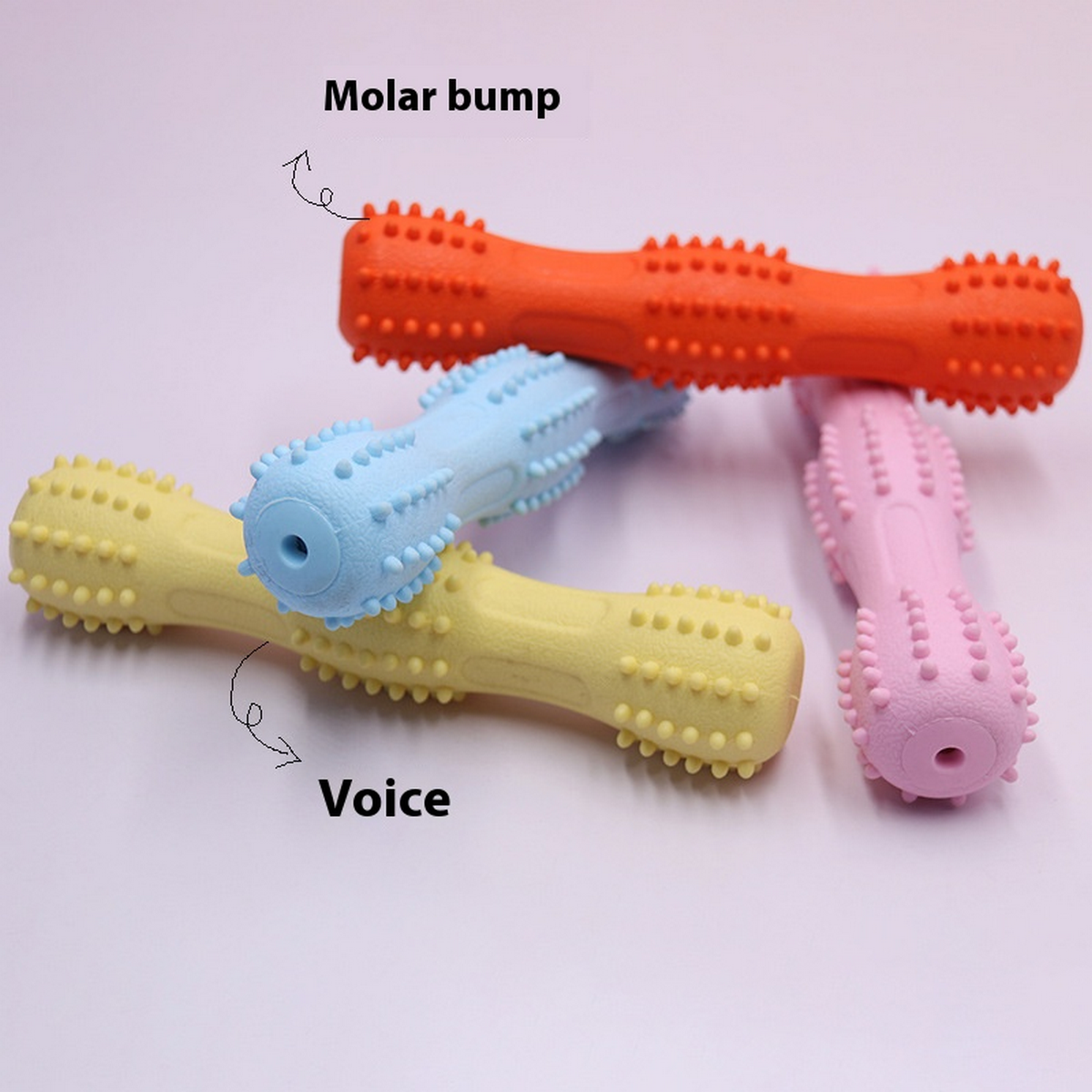 New TPR Squeaky Stick - Dog Chew & Training Toy_CWMM7196