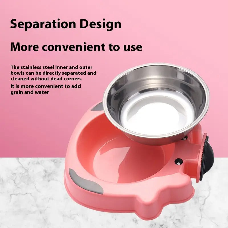 Hanging Pet Bowl, Fixed Dog Cage Bowl_CWMM5188