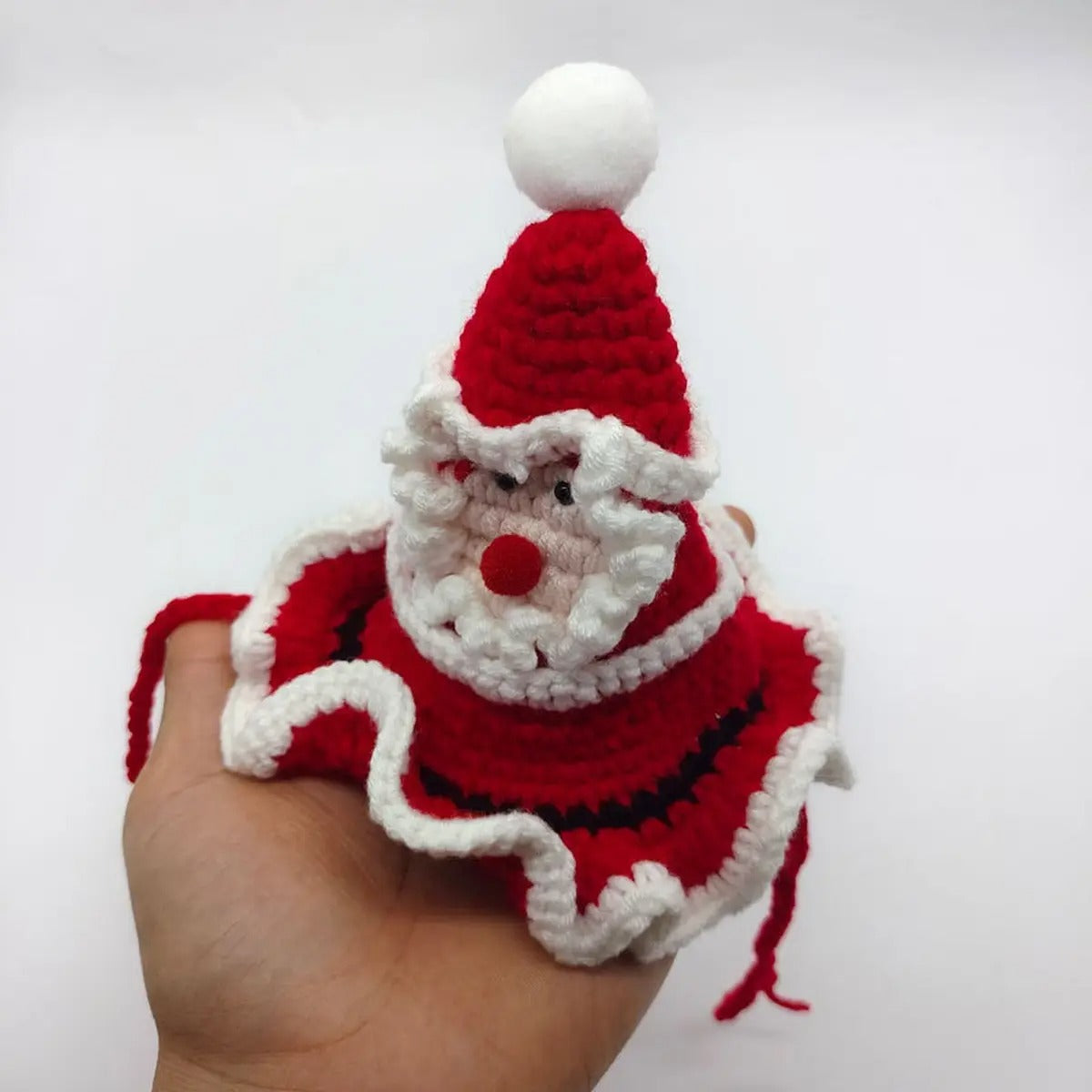 Handmade Christmas Knit Hat for Cats & Dogs_CWAH3708