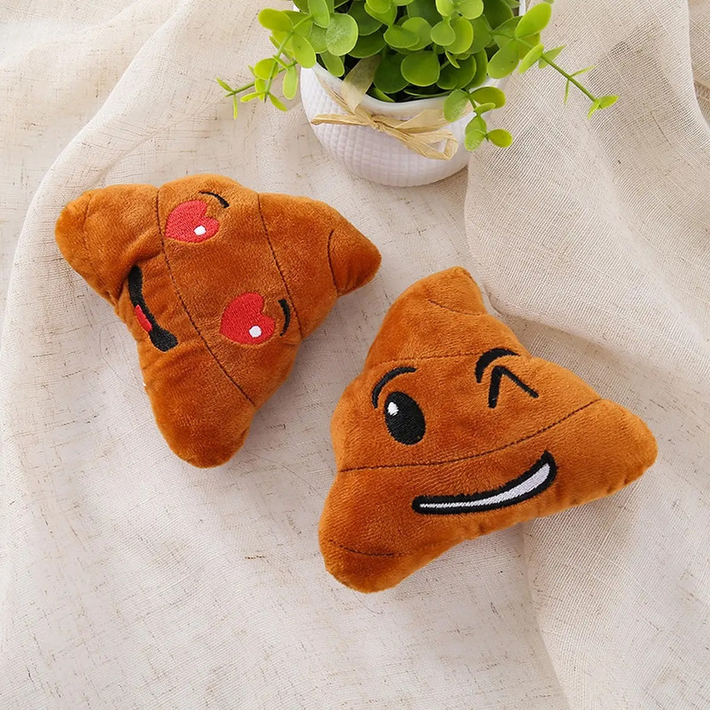 Funny expression plush pet toy, chew-resistant_CWMM5423