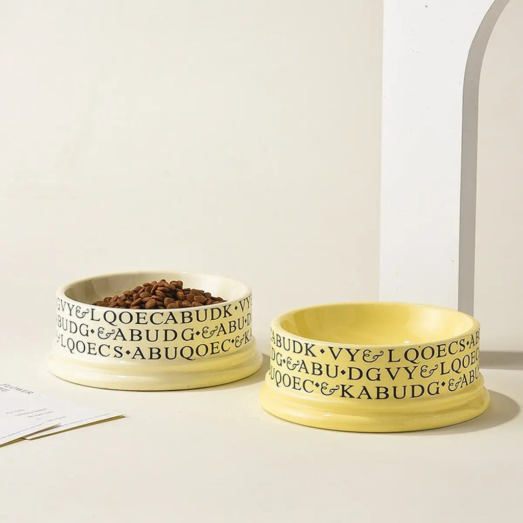 French Chic Wide Mouth Easy-Clean Pet Water Bowl_CWMM5936