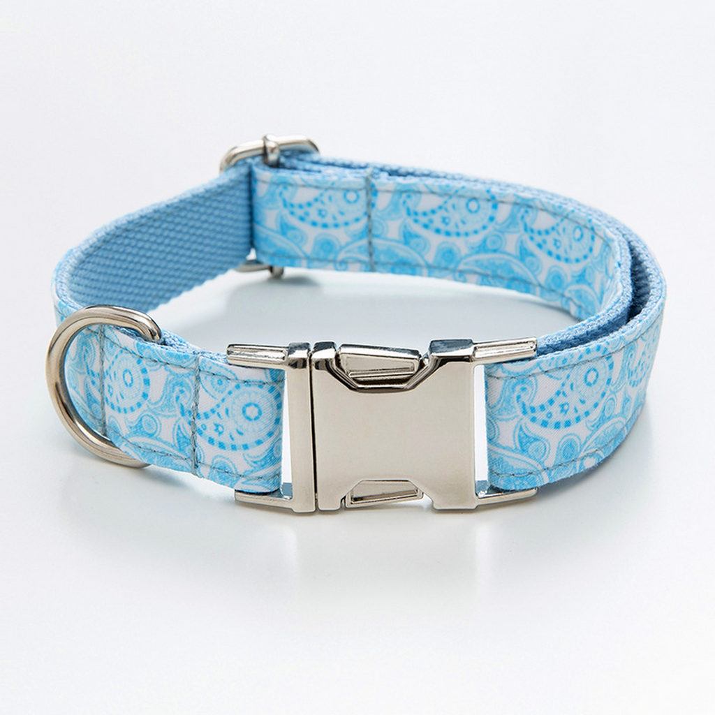 Custom Dog Collar with Zinc Alloy Buckle_CWMM7092