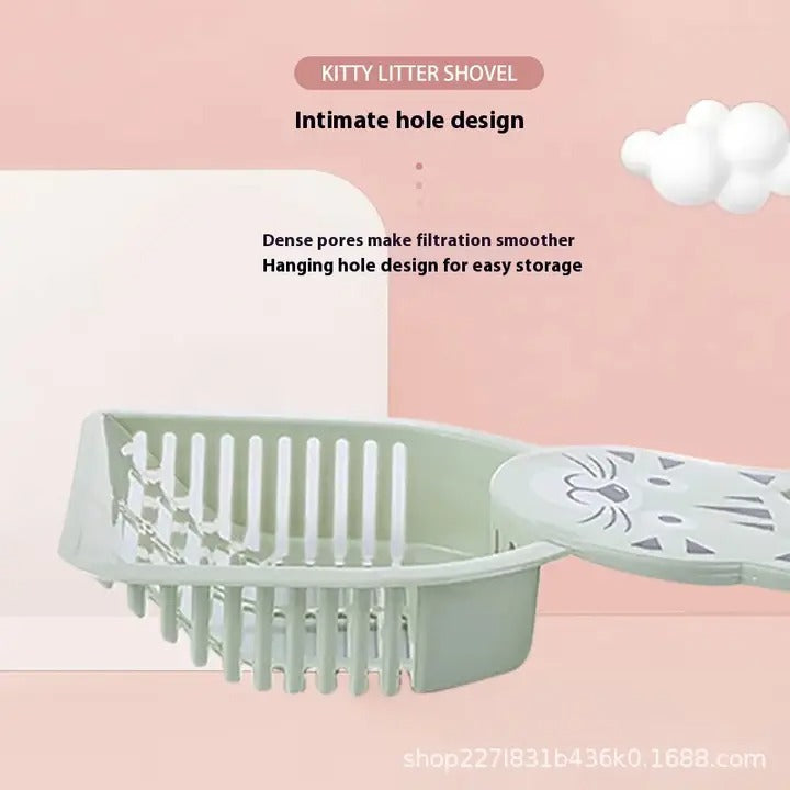 Cat Shaped Litter Scoop, Pet Cleaning Tool_CWMM5205