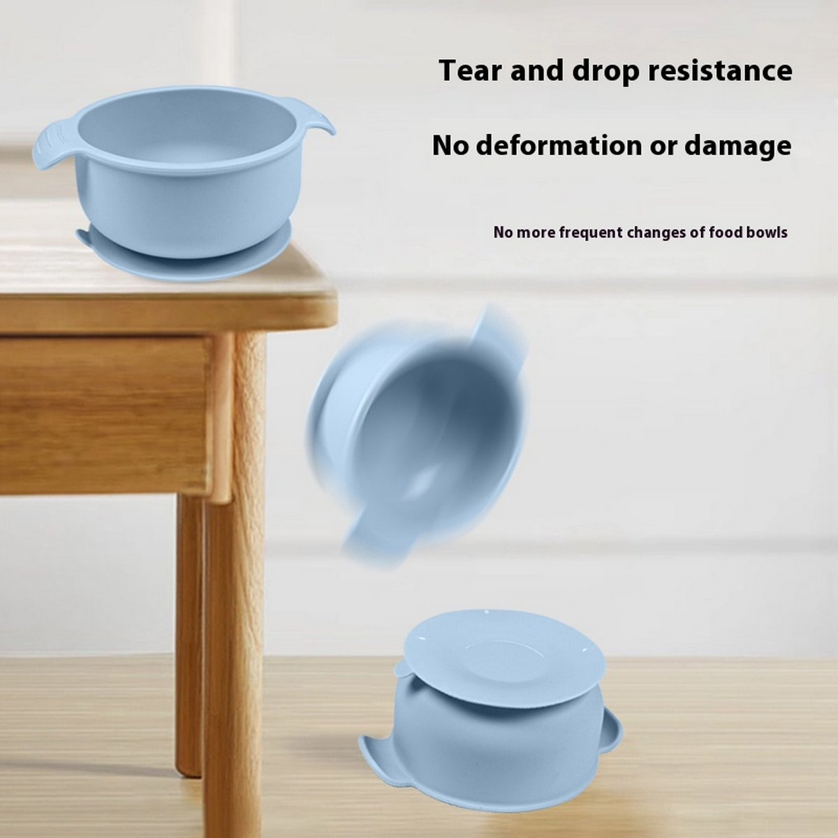 Macaron Silicone Pet Bowl with Suction Base_CWMM6923