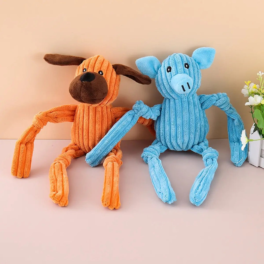 Long-Legged Pig  Plush Dog Toy for Training & Fun_CWMM5428