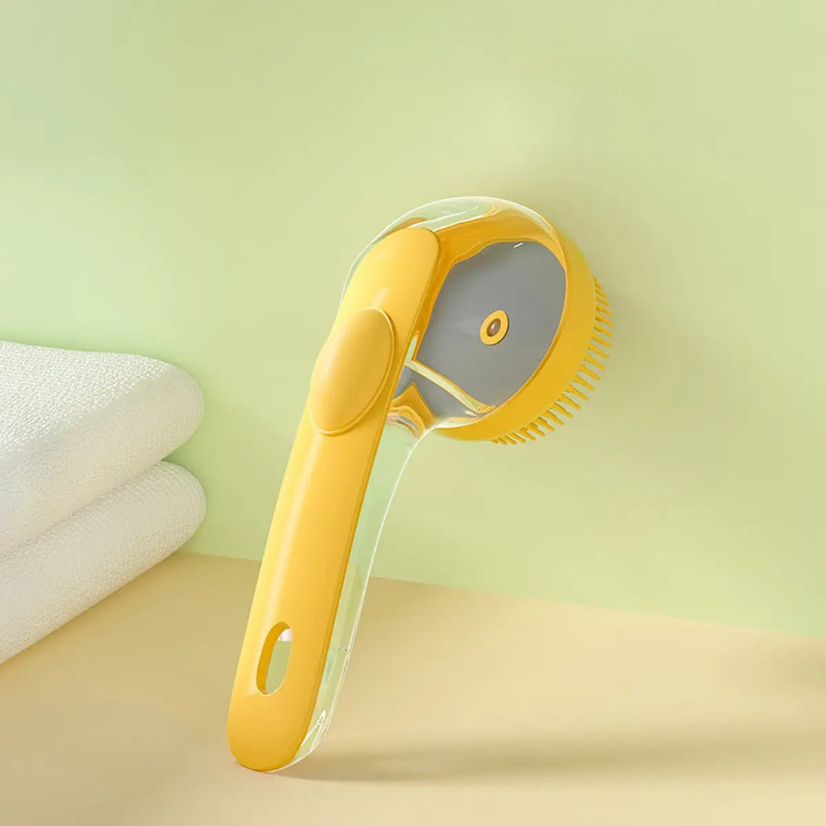 Long Handle Pet Bath Shampoo Brush Massager_CWMM6137