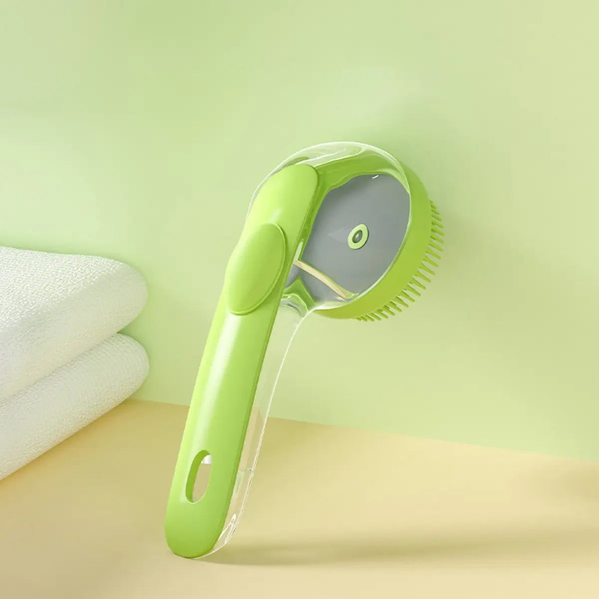 Long Handle Pet Bath Shampoo Brush Massager_CWMM6137